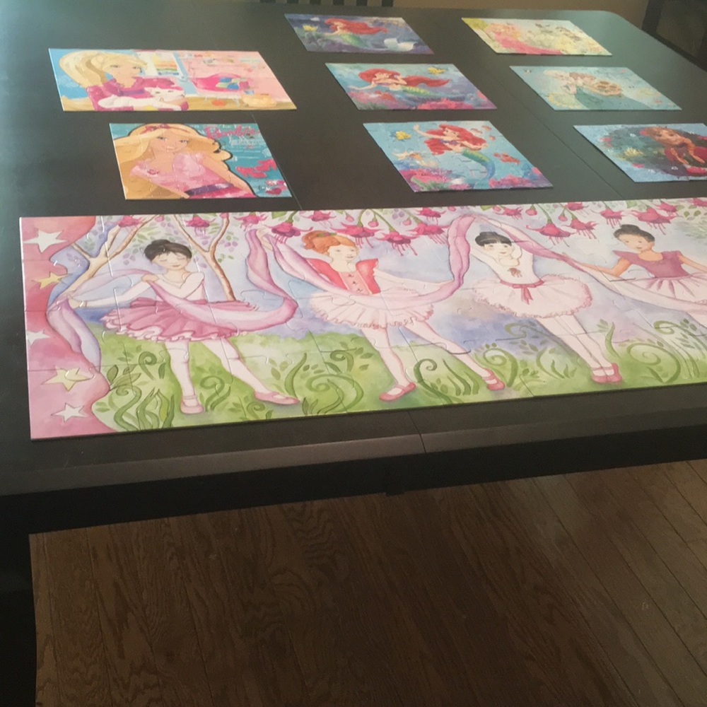 LOT of Little Girl’s Puzzles (ages 4+)